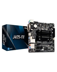 Материнская плата J4125 ITX SoC Intel Celeron J4125 встроен в мат плату 2xDDR4 SODIMM 4SATA3 7 1 ch  Asrock