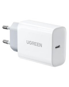 Сетевое зарядное устройство CD127 30Вт USB type C Quick Charge PD 3A белый 70161 Ugreen