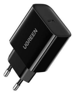 Сетевое зарядное устройство CD137 20Вт USB type C Quick Charge PD 3A черный 10191 Ugreen