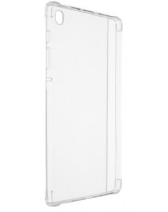 Чехол накладка с защитой углов для планшета Samsung Galaxy Tab S6 lite силикон прозрачный УТ00002669 Red line