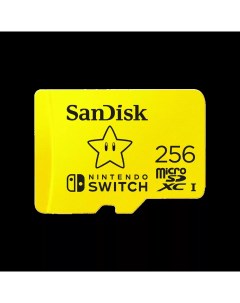 Карта памяти 256Gb microSDXC Nintendo Switch Class 10 UHS I U1 V30 A1 SDSQXAO 256G GN3ZN Sandisk