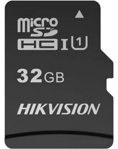 Карта памяти 32Gb microSDHC C1 Class 10 UHS I U1 V10 адаптер HS TF C1 STD 32G ADAPTER Hikvision