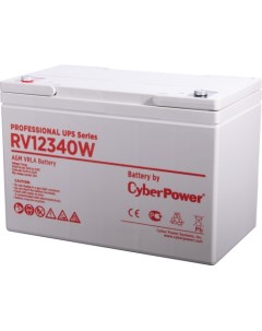 Аккумуляторная батарея для ИБП Battery Professional UPS series RV 12340W 1000527504 Cyberpower