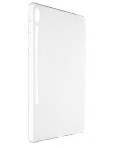 Чехол накладка для планшета Samsung Galaxy Tab S6 силикон прозрачный УТ000026642 Red line