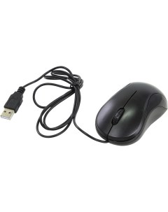Мышь проводная 115S Optical Mouse for Notebooks Black USB 1000dpi Oklick