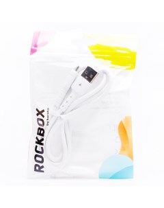 Кабель Micro USB USB 1A 1м белый RC M03 125905 Rockbox
