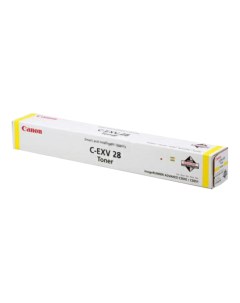 Картридж лазерный C EXV28Y 2801B002 желтый 38000 страниц оригинальный для imageRunner C5045 C5051 C5 Canon