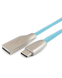 Кабель USB USB Type C 1 м синий CC G USBC01Bl 1M Cablexpert