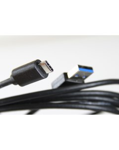 Кабель адаптер USB3 1Type C m USB3 0 AM 2м черный CU401 2M Vcom