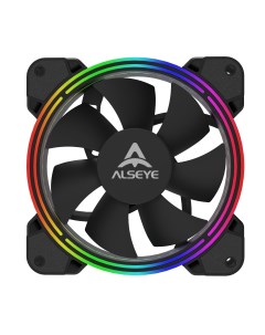 Вентилятор HALO 4 0 120 мм 2000rpm 30 дБ 4 pin PWM 1шт RGB AS HALO 4 0 RGB Alseye