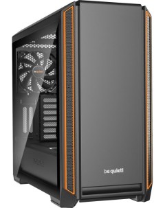 Корпус SILENT BASE 601 WINDOW ORANGE EATX Midi Tower 2xUSB 3 0 черный оранжевый без БП BGW25 Be quiet!