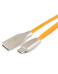 Кабель USB2 0 Am micro 1m оранжевый серия Gold блистер CC G mUSB01O 1M Cablexpert