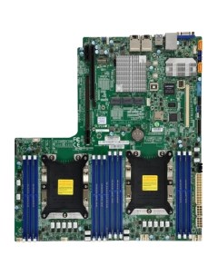 Материнская плата X11DDW L 2xSocket3647 iC621 12xDDR4 2PCI Ex16 1xM 2 PCI E 14SATA3 RAID 0 1 5 10 2G Supermicro