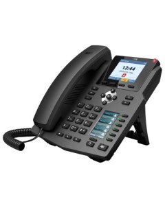 VoIP телефон X4G 4 линии цветной дисплей PoE черный Fanvil