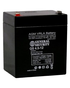 Аккумуляторная батарея для ИБП GS 4 5 12 12V 4 5Ah General security