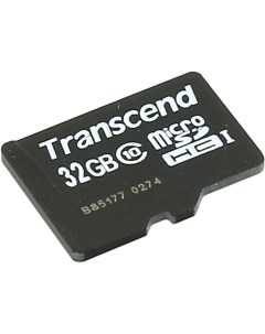 Карта памяти 32Gb microSDHC Class 10 UHS I U1 Transcend
