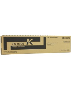 Картридж лазерный TK 8305K 1T02LK0NLC 1T02LK0NL1 1T02LK0NL0 черный 25000 страниц оригинальный для TA Kyocera