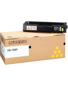 Картридж лазерный TK 150Y 1T05JKANL0 желтый 6000 страниц оригинальный для FS C1020MFP FS C1020MFP Kyocera