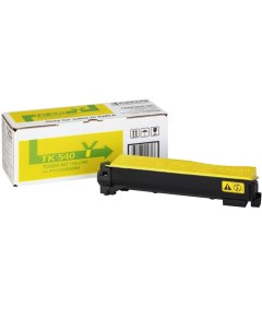 Картридж лазерный TK 540Y 1T02HLAEU0 желтый 4000 страниц оригинальный для FS C5100DN Kyocera