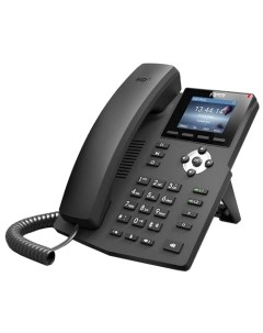 VoIP телефон X3S 2 линии 2 SIP аккаунта цветной дисплей черный X3S Fanvil