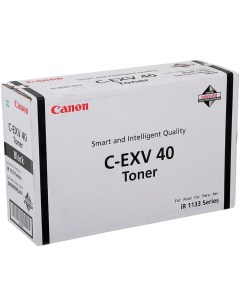Картридж лазерный C EXV40 3480B006 черный 6000 страниц оригинальный для imageRUNNER 1133 series Canon