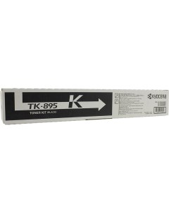 Картридж лазерный TK 895K 1T02K00NL0 черный 12000 страниц оригинальный для FS C8020MFP FS C8025MFP F Kyocera