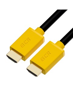 Кабель HDMI 19M HDMI 19M v2 0 4K экранированный 1 5 м черный желтый HM401 HM441 1 5m Gcr
