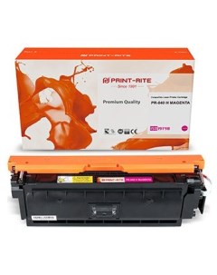 Картридж лазерный PR 040 H MAGENTA 040HM 0457C001 пурпурный 10000 страниц совместимый для LBP 710CX  Print-rite