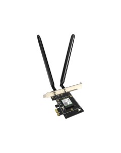 Адаптер Bluetooth Wi Fi E33 802 11a b g n ac ax 2 4 5 ГГц до 5 38 Гбит с 20 дБм PCI E внешних антенн Tenda