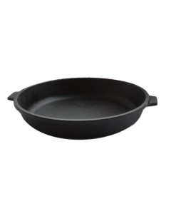 Сковорода 32 см чугун антипригарное покрытие черный без крышки У3250 Камская посуда
