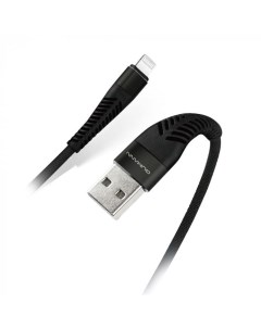 Кабель USB Lightning 8 pin быстрая зарядка 2 1A 1 м черный 21250 Qumann