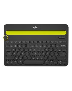 Клавиатура беспроводная K480 мембранная Bluetooth черный 920 006368 Logitech