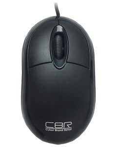 Мышь CM 1200dpi оптическая светодиодная USB черный Cbr
