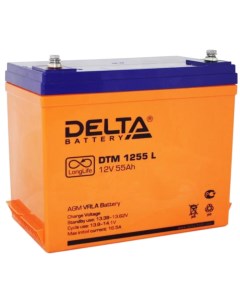 Аккумуляторная батарея для ИБП Delta DTM L DTM 1255 L 12V 55Ah Delta battery