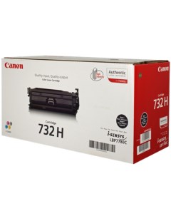 Картридж лазерный 732HBK 6264B002 черный 12000 страниц оригинальный для i SENSYS LBP7780Cx Canon