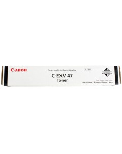 Картридж лазерный C EXV47Bk 8516B002 черный 19000 страниц оригинальный для imageRunner Advance C250  Canon