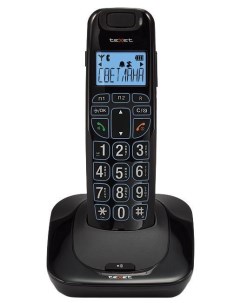 Радиотелефон TX D7505А черный Texet