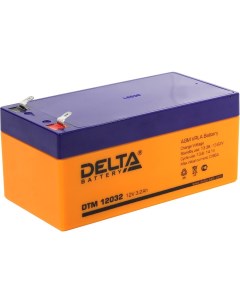 Аккумуляторная батарея для ИБП Delta DTM DTM 12032 12V 3 2Ah Delta battery