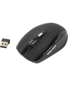 Мышь беспроводная 455MW Black USB 1600dpi оптическая светодиодная USB черный Oklick