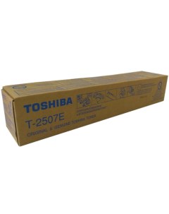 Картридж лазерный T 2507E черный 1шт 12000 страниц оригинальный для E studio 2006 2007 2506 2507 Toshiba