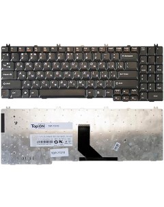 Клавиатура для ноутбука Lenovo IdeaPad G550 G550A G555 B550 B560 V560 Series черный TOP 77210 Topon