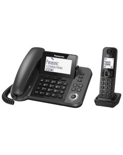 Радиотелефон KX TGF310 DECT АОН серый Panasonic