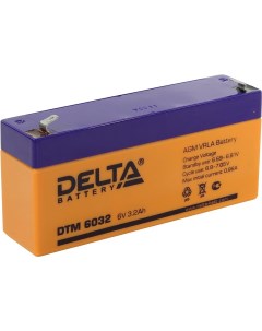 Аккумуляторная батарея для ИБП Delta DTM DTM 6032 6V 3 2Ah Delta battery