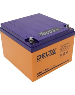 Аккумуляторная батарея для ИБП Delta DTM DTM 1226 12V 26Ah Delta battery