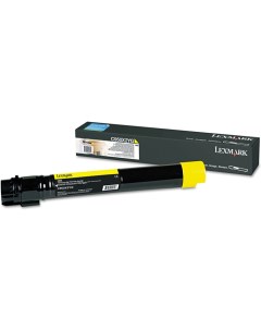 Картридж лазерный C950X2YG желтый 1шт 22000 страниц оригинальный для C950de Lexmark