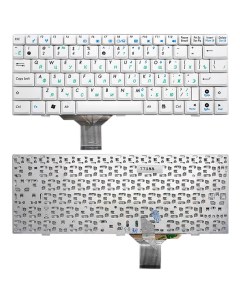 Клавиатура для ноутбука Asus Eee PC 1000 1000H 1000HA 1000HC 1000HD 1000HE Series White TOP 77188 Topon