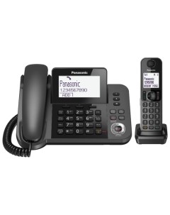 Радиотелефон KX TGF320 DECT АОН серый Panasonic