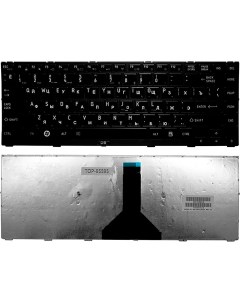 Клавиатура для ноутбука Toshiba Satellite R845 Series Black With Frame TOP 95595 Topon