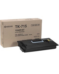 Картридж лазерный TK 715 1T02GR0EU0 черный 34000 страниц оригинальный для KM 3050 KM 4050 KM 5050 Kyocera