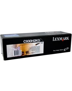 Картридж лазерный C930H2KG черный 38000 страниц оригинальный для C935DN Lexmark